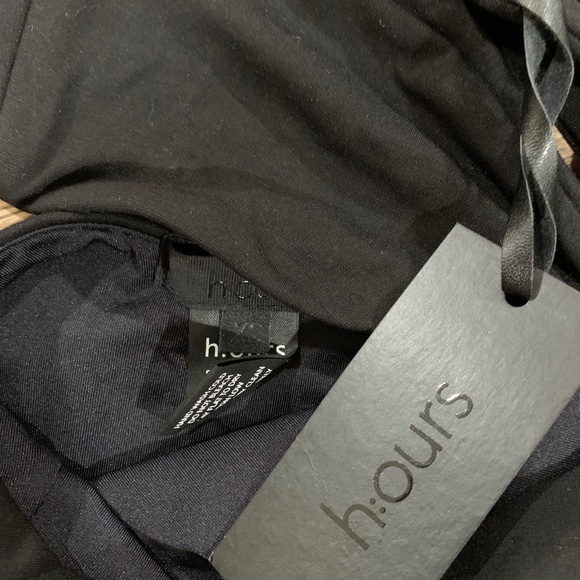 H:ours Twist Bandeau Bodysuit Black 0147 - Picture 8 of 10